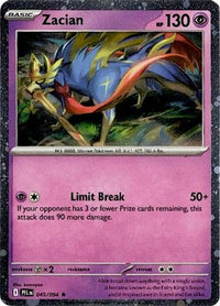 Zacian (Cosmos Holo) (45/094)  - Blister Exclusives Holofoil