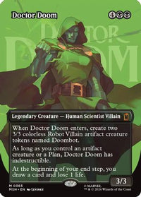 Doctor Doom (Borderless) (365) (MSH-365) - Marvel Super Heroes Foil