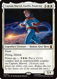 Captain Marvel, Earth's Protector (MSH-011) - Marvel Super Heroes