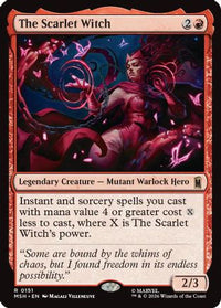 The Scarlet Witch (MSH-151) - Marvel Super Heroes