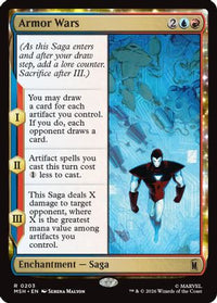 Armor Wars (MSH-203) - Marvel Super Heroes Foil