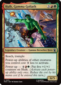 Hulk, Gamma Goliath (MSH-215) - Marvel Super Heroes