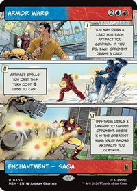 Armor Wars (Borderless) (MSH-305) - Marvel Super Heroes Foil