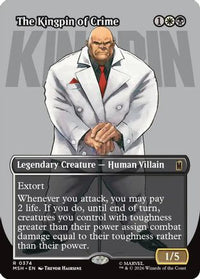 The Kingpin of Crime (Borderless) (0374) (MSH-374) - Marvel Super Heroes Foil