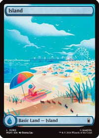 Island (0280) (MSH-280) - Marvel Super Heroes Foil