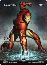 Counterspell (Borderless) (0052) (MAR-052) - Marvel Universe Eternal-Legal
