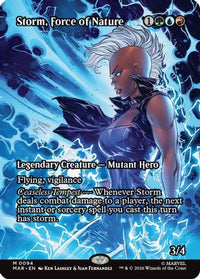 Storm, Force of Nature (Borderless) (MAR-094) - Marvel Universe Eternal-Legal Foil