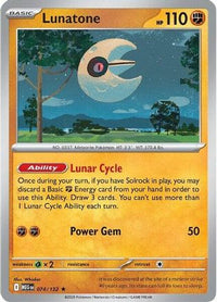 Lunatone (Non-Holo) (74/132)  - Deck Exclusives