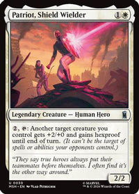 Patriot, Shield Wielder (MSH-030) - Marvel Super Heroes