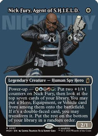 Nick Fury, Agent of S.H.I.E.L.D. (Borderless) (0357) (MSH-357) - Marvel Super Heroes