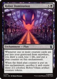 Robot Domination (MSH-111) - Marvel Super Heroes Foil
