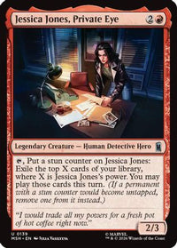 Jessica Jones, Private Eye (MSH-139) - Marvel Super Heroes Foil