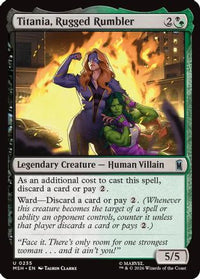 Titania, Rugged Rumbler (MSH-235) - Marvel Super Heroes
