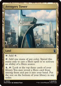 Avengers Tower (Surge Foil) (MSH-452) - Marvel Super Heroes Foil