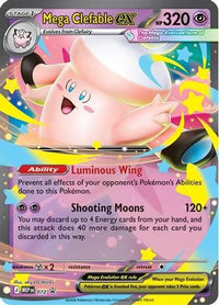 Mega Clefable ex (72) - ME Mega Evolution Promo Holofoil