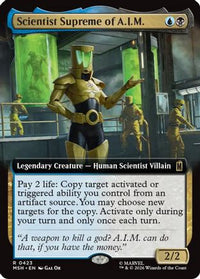 Scientist Supreme of A.I.M. (Extended Art) (MSH-423) - Marvel Super Heroes Foil