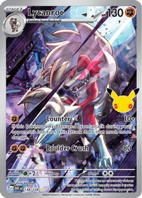 Lycanroc (138) - ME 30th Celebration Holofoil