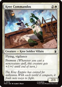 Kree Commandos (MSH-019) - Marvel Super Heroes