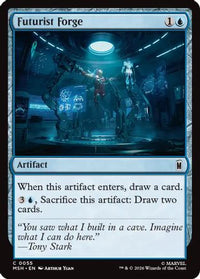 Futurist Forge (MSH-055) - Marvel Super Heroes Foil