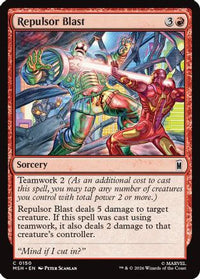 Repulsor Blast (MSH-150) - Marvel Super Heroes Foil