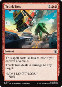 Truck Toss (MSH-157) - Marvel Super Heroes