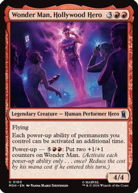 Wonder Man, Hollywood Hero (MSH-160) - Marvel Super Heroes