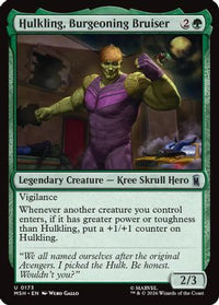 Hulkling, Burgeoning Bruiser (MSH-173) - Marvel Super Heroes
