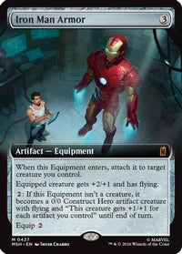 Iron Man Armor (Extended Art) (MSH-427) - Marvel Super Heroes Foil
