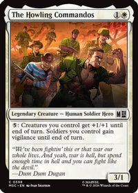 The Howling Commandos (MSC-598) - Commander: Marvel Super Heroes Foil