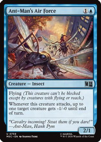Ant-Man's Air Force (MSC-759) - Commander: Marvel Super Heroes Foil