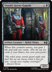 Doom's Servo-Guards (MSC-535) - Commander: Marvel Super Heroes