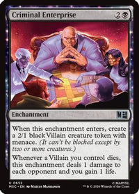 Criminal Enterprise (MSC-652) - Commander: Marvel Super Heroes