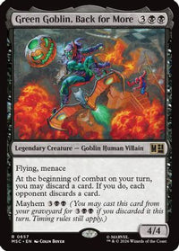 Green Goblin, Back for More (MSC-657) - Commander: Marvel Super Heroes