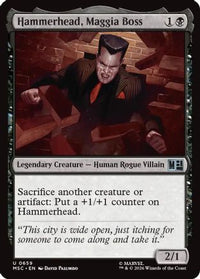 Hammerhead, Maggia Boss (MSC-659) - Commander: Marvel Super Heroes
