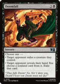 Doomfall (MSC-795) - Commander: Marvel Super Heroes Foil