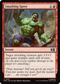 Smashing Spree (MSC-555) - Commander: Marvel Super Heroes Foil