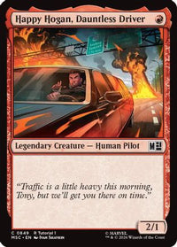 Happy Hogan, Dauntless Driver (0849) (MSC-849) - Commander: Marvel Super Heroes