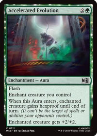 Accelerated Evolution (MSC-711) - Commander: Marvel Super Heroes