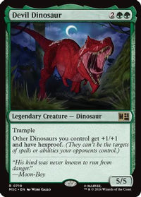 Devil Dinosaur (MSC-719) - Commander: Marvel Super Heroes