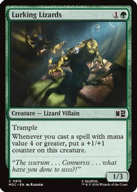 Lurking Lizards (MSC-816) - Commander: Marvel Super Heroes