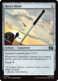 Hero's Blade (MSC-201) - Commander: Marvel Super Heroes