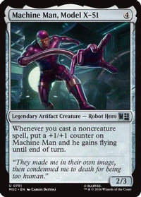 Machine Man, Model X-51 (MSC-751) - Commander: Marvel Super Heroes
