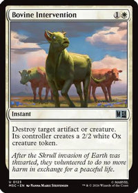 Bovine Intervention (Surge Foil) (MSC-123) - Commander: Marvel Super Heroes Foil