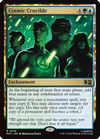 Cosmic Crucible (Surge Foil) (MSC-079) - Commander: Marvel Super Heroes Foil