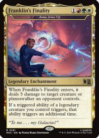 Franklin's Finality - Annie Joins Up (Surge Foil) (MSC-281) - Commander: Marvel Super Heroes Foil