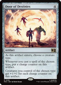 Door of Destinies (Surge Foil) (MSC-198) - Commander: Marvel Super Heroes Foil