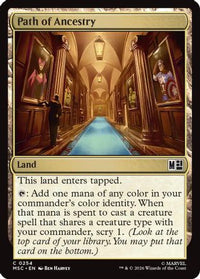 Path of Ancestry (Surge Foil) (MSC-254) - Commander: Marvel Super Heroes Foil