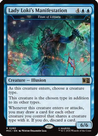 Lady Loki's Manifestation - Titan of Littjara (MSC-280) - Commander: Marvel Super Heroes