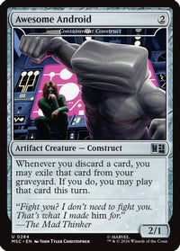 Awesome Android - Containment Construct (Surge Foil) (MSC-284) - Commander: Marvel Super Heroes Foil