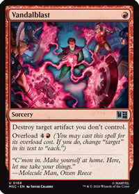 Vandalblast (MSC-168) - Commander: Marvel Super Heroes